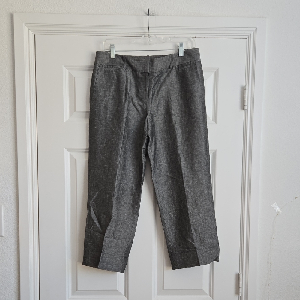 Loft Gray Dress Pants - Classic Straight Fit